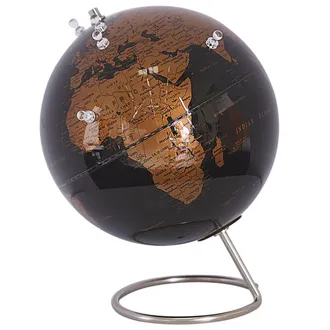 Beliani Globo Terr&aacute;queo De Mesa Moderno Giratorio Con Imanes