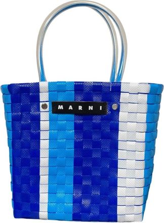 Marni Blue Polypropylene Tote Bag (Pre-Owned)
