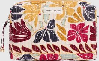 Vanessa Bruno Pochette Trousse Creme Multicolore