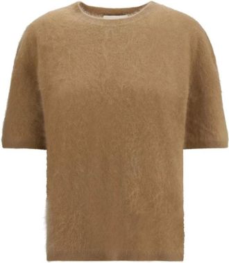 Lisa Yang Dames, Truien, Bruin, Maat: S Wol