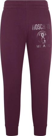 Moschino Trainingsbroeken - Heren - Sweatpants - Rood - M - Katoen - Broeken