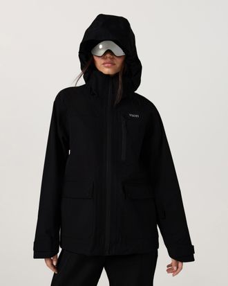 Vuori Clothing Womens Taika Snow Shell | Black | XS, Size Extra Small