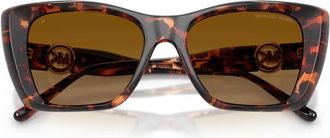 Michael Kors Tokyo Zonnebrillen - unisex - Zonnebrillen - Bruin - 53 MM - Nylon - Accessoires