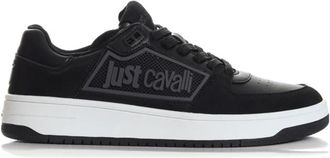 Just Cavalli Sneakers - Heren - Sneakers - Zwart - 42 EU - Leer - Schoenen