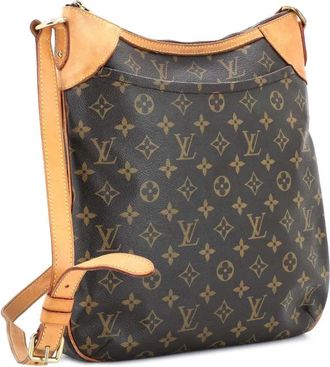 Louis Vuitton Odeon MM crossbodytas met monogram canvas - Bruin