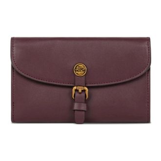 Etro Tassen, Dames, Rood, ONE Size, Leer, Pony Portemonnee