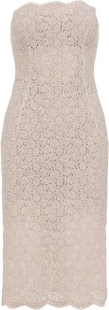 Ermanno Scervino floral strapless midi dress - Pink