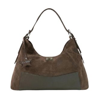 Pierre Cardin Schoudertas - Dames - Schoudertassen - Bruin - ONE Size - Leer - Tassen