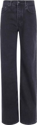 Anine Bing Hugh Jeans - Dames - Loose Fit Jeans - Zwart - W25 - Jeans