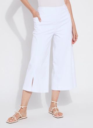 Lyss&eacute; Fiorella Split Denim Culottes (26 Inseam)