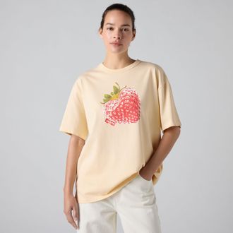 Levi's Graphic Tabor Tee - Womens - XL - White