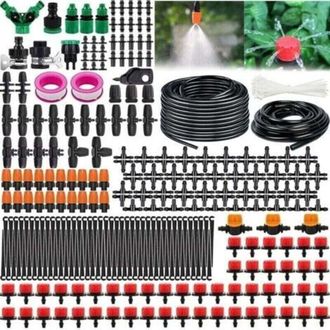 OEM Sistema De Riego Para Jard&iacute;n, Kit De Riego Por Goteo De 340 Piezas, Kit De Riego Autom&aacute;tico De 55 M + 15 M, Kit De Riego Por Goteo, Sistema De Riego P