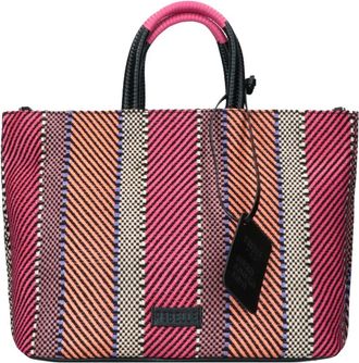 Rebelle Raphia Handtas Filippa Stijl - Dames - Handtassen - Veelkleurig - ONE Size - Tassen