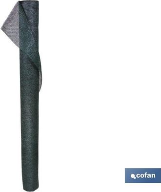 cofan Malla Sombreo Verde Oscuro 90% / 120 Grs - 2 X 50 Mts, Malla Sombreo Y Ocultaci&oacute;n Fabricada En 6 Hilos Monofilamento Cosidos Por Pulgada Que Proporcio