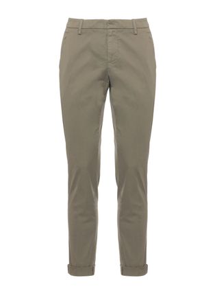 Dondup Green Gaubert Cotton Chino Pants