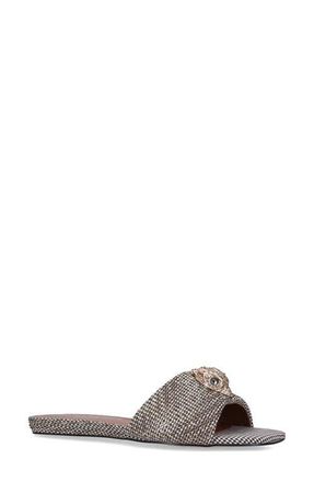 Kurt Geiger Kensington Slide Sandal in Dark Beige at Nordstrom, Size 10.5