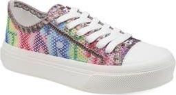 Karl Lagerfeld Giddeon Platform Sneaker in White Multi at Nordstrom Rack, Size 8.5
