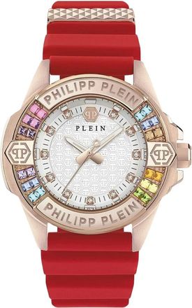 Philipp Plein Majesty - Heren - Horloges - Rood - ONE Size - Accessoires