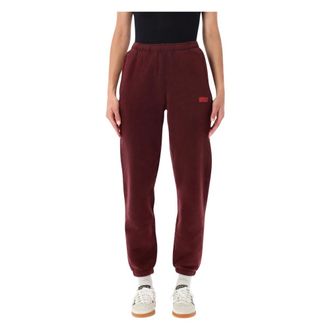American Vintage Mujer, Pantalones, Rojo, Talla: S