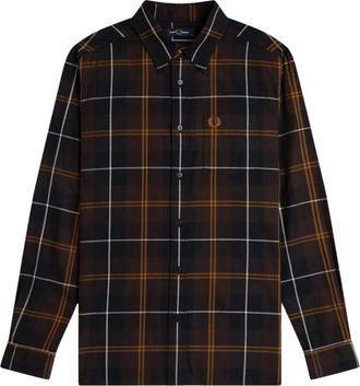Fred Perry Heren, Overhemden, Veelkleurig, Maat: M