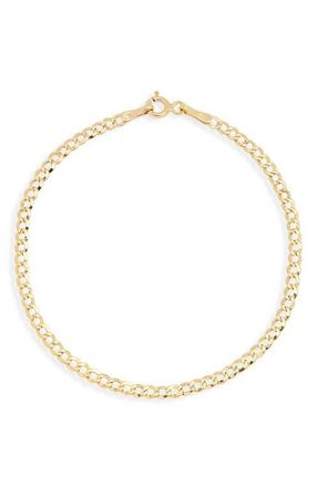 Bony Levy 14K Gold Twist Chain Bracelet in 14K Yellow Gold at Nordstrom, Size 7