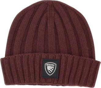 Blauer Cutter Fisherman Beanie - Heren - Accessoires - Rood - Maat: ONE Size Wol