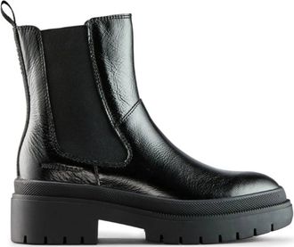 Cougar Womens Swinton Leather Boots In Black