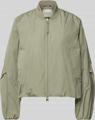 Beaumont Amsterdam Bomberjacke mit Zweiwege-Reißverschluss Modell JOAN in Khaki, Größe 40