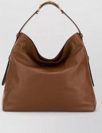 Gucci large leather shoulder bag