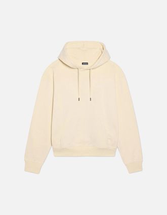 Jacquemus Mens Mens Beige Jacquemus The Embroidered Sweatshirt - Cream - Size: 36
