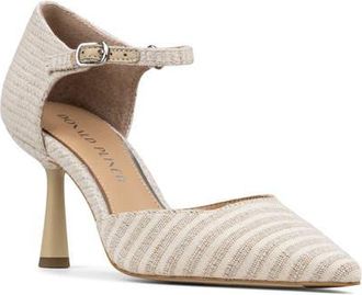 Donald J Pliner Epyc Pointed Toe Pump in Almond at Nordstrom, Size 7.5