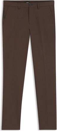 BOSS Slim-fit pants in four-way stretch fabric