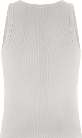 Givenchy Womens White Cotton Sleeveles T-Shirt