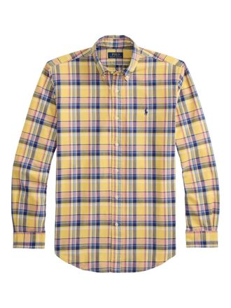 Polo Ralph Lauren Camicia a quadri a maniche lunghe - Giallo