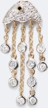 Yvonne L&eacute;on Yvonne L&eacute;on Pendiente individual M&eacute;duse de oro de 18 ct con diamantes