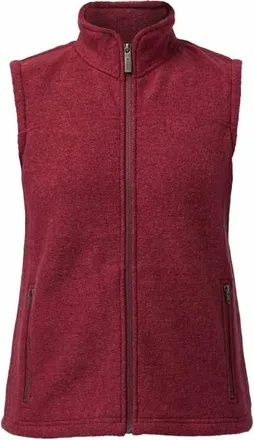 Ivanhoe of Sweden Beata Vest Wollgilet f&uuml;r Damen | rot