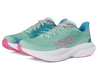 Hoka One One Mach 6 Womens Shoes Jadeite/Alpine Blue : 7.5 B - Medium, Textile