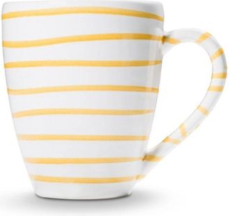 Gmundner Keramik Gmundner Keramik - Taza De Desayuno Flameada Amarilla Max 0,3 Litros