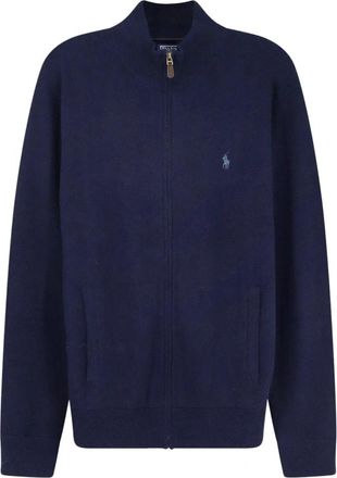 Polo Ralph Lauren Cardigans - Heren - Vesten - Blauw - L - Truien & Vesten