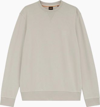 HUGO BOSS Mens Boss New WeStart Crew Sweat - Grey - Size: 44