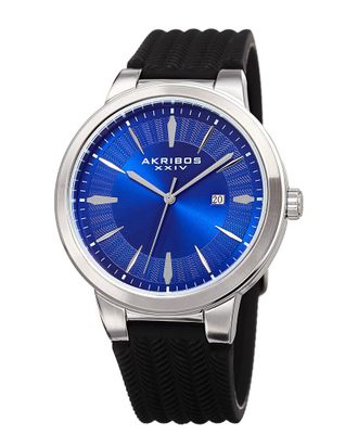 Akribos XXIV Akribos Xxiv Mens Silicone Watch
