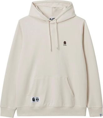 Fingercroxx Felpa con ricamo e cappuccio - Toni neutri