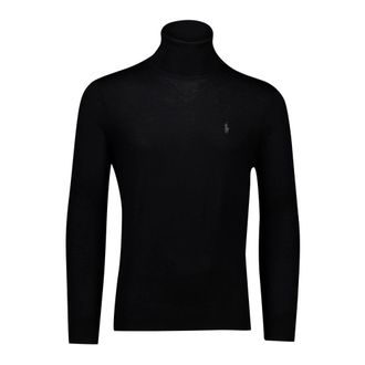 Polo Ralph Lauren Zwarte coltrui - Heren - Coltruien - Zwart - L - Truien & Vesten