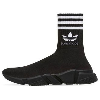 Balenciaga (WMNS) Balenciaga x adidas originals Speed 1.0 Sneakers Black 717589WBDV11009