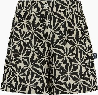 Regatta Womens Regatta Womens/Ladies Sabelle Abstract Floral Shorts - Cream - Size: 18/32in