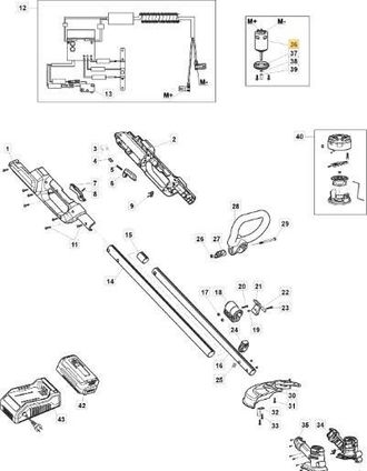 STIGA Sports Motor El&eacute;ctrico Stiga Original - 118802406/0