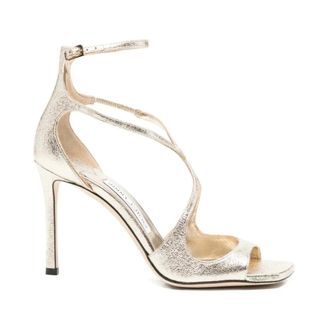 Jimmy Choo London High Heel Sandals, female, Gray, Size: 8 1/2 US Azia 95