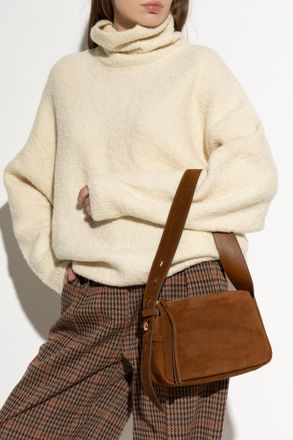 Tory Burch Romy Small Shoulder Bag, Womens, Brown