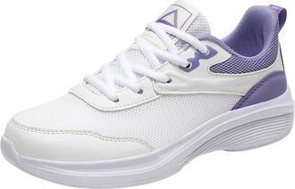 Generic Ladies Wide Fit Running Shoes Womens Platform Plantar Fasciitis Trainers Womens Sports Shoes Spring Summer And Autumn Comfortable And Lightweight Runn