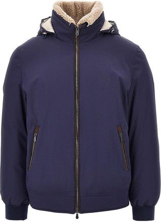 Brunello Cucinelli Stretch nylon down jacket Man XL